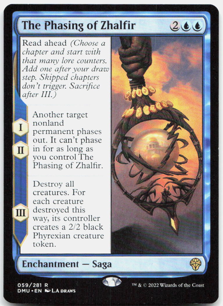 The Phasing of Zhalfir NM R Dominaria United 59