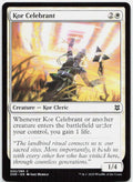Kor Celebrant NM C Zendikar Rising 22