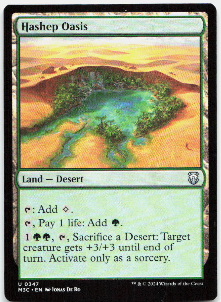 Hashep Oasis NM U Commander: Modern Horizons 3 347