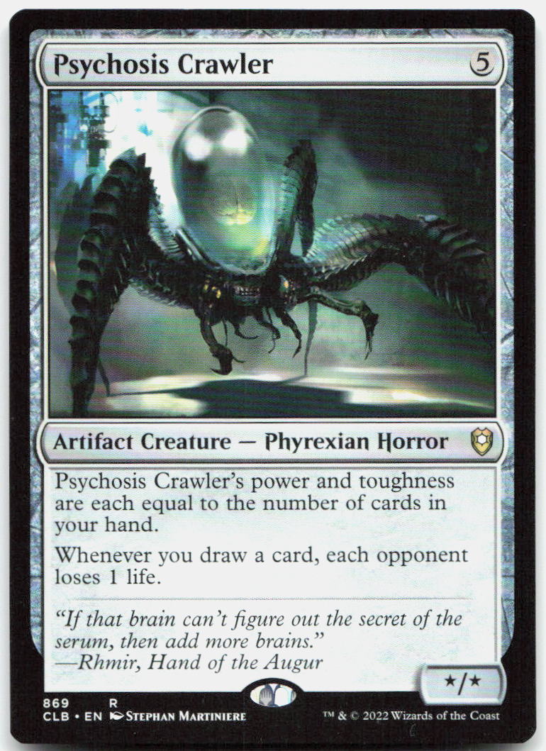 Psychosis Crawler NM R Commander Legends: Battle for Baldur's Gate 869