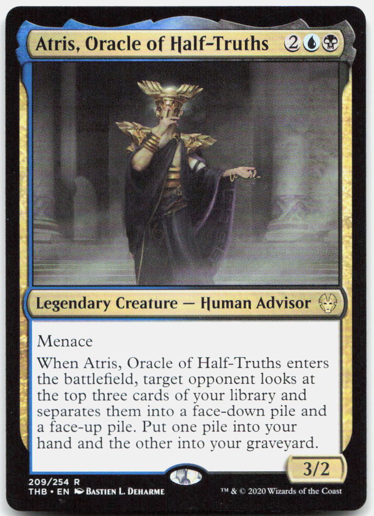 Atris, Oracle of Half-Truths NM R Theros Beyond Death 209