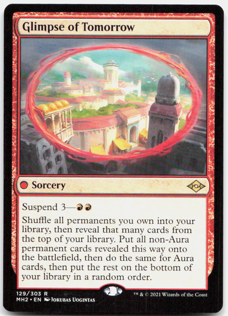 Glimpse of Tomorrow NM R Modern Horizons 2 129