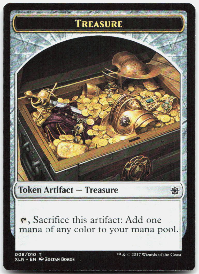 Treasure Token NM T Ixalan 8
