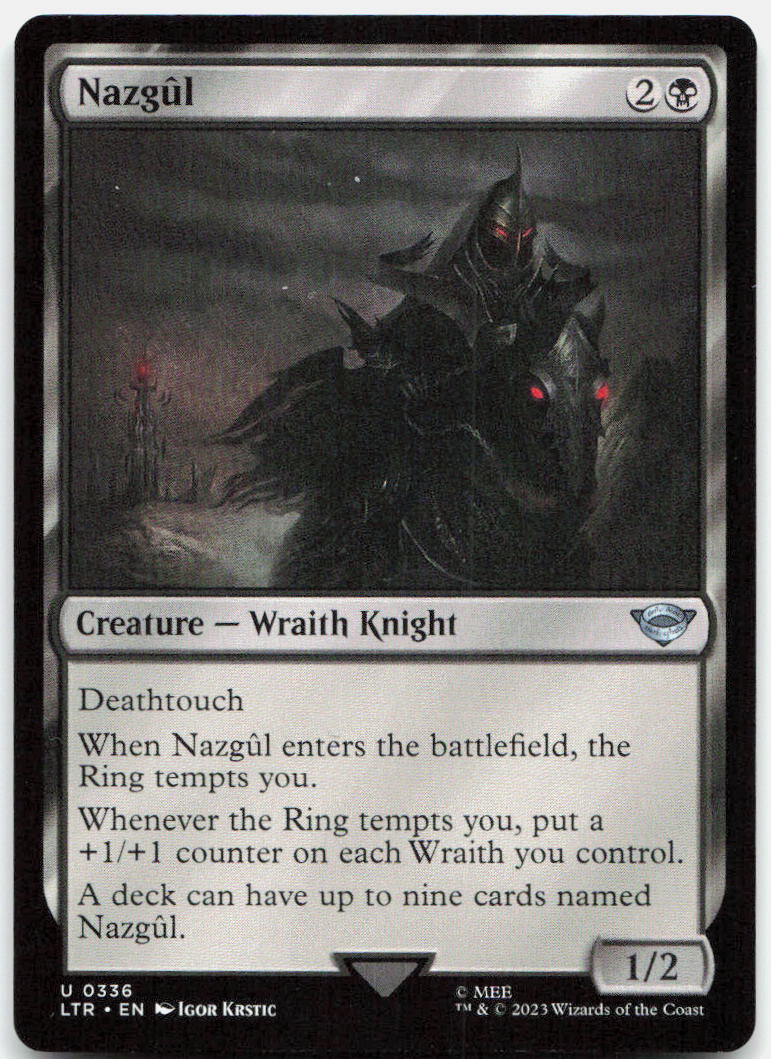 Nazgul NM U Universes Beyond: The Lord of the Rings: Tales of Middle-earth 336