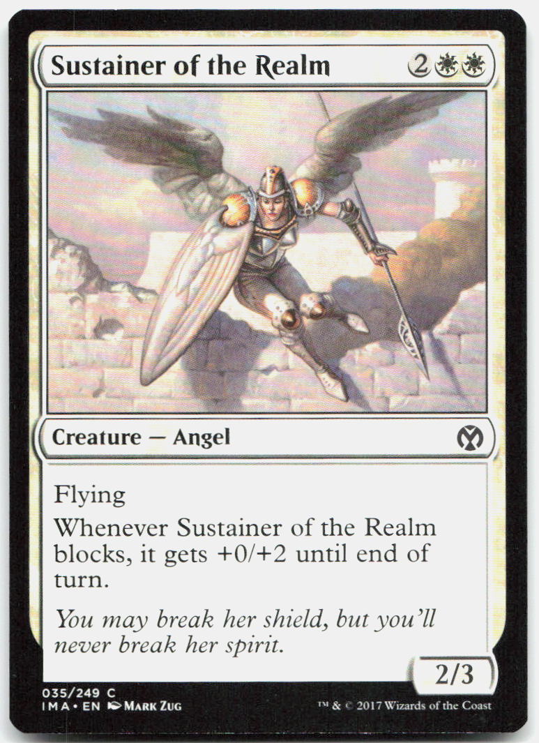 Sustainer of the Realm NM C Iconic Masters 35