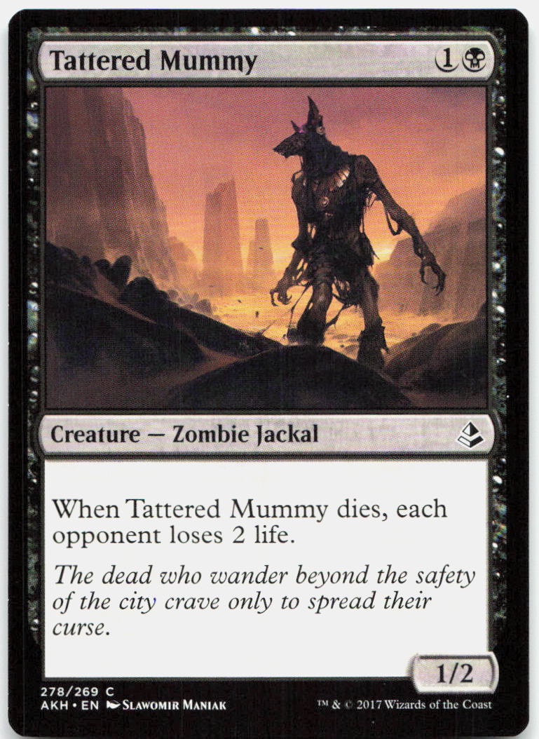 Tattered Mummy NM C Amonkhet 278