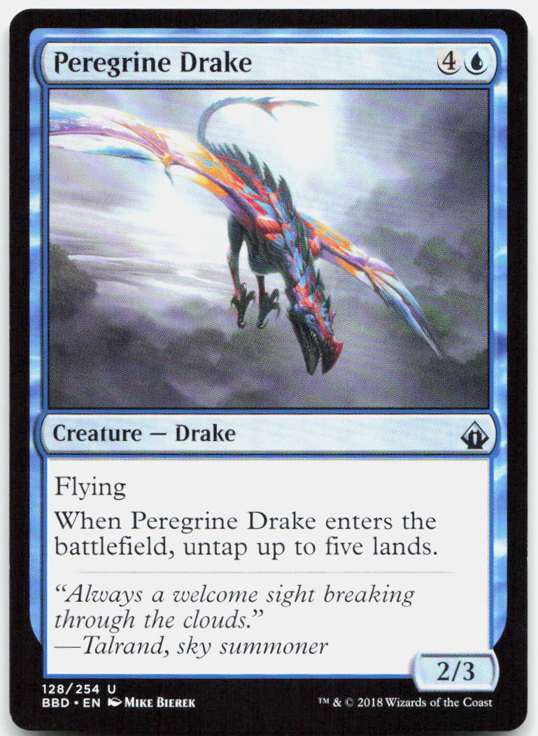 Peregrine Drake NM U Battlebond 128