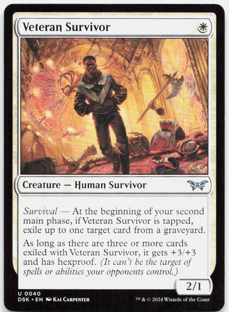Veteran Survivor NM U Duskmourn: House of Horror 40