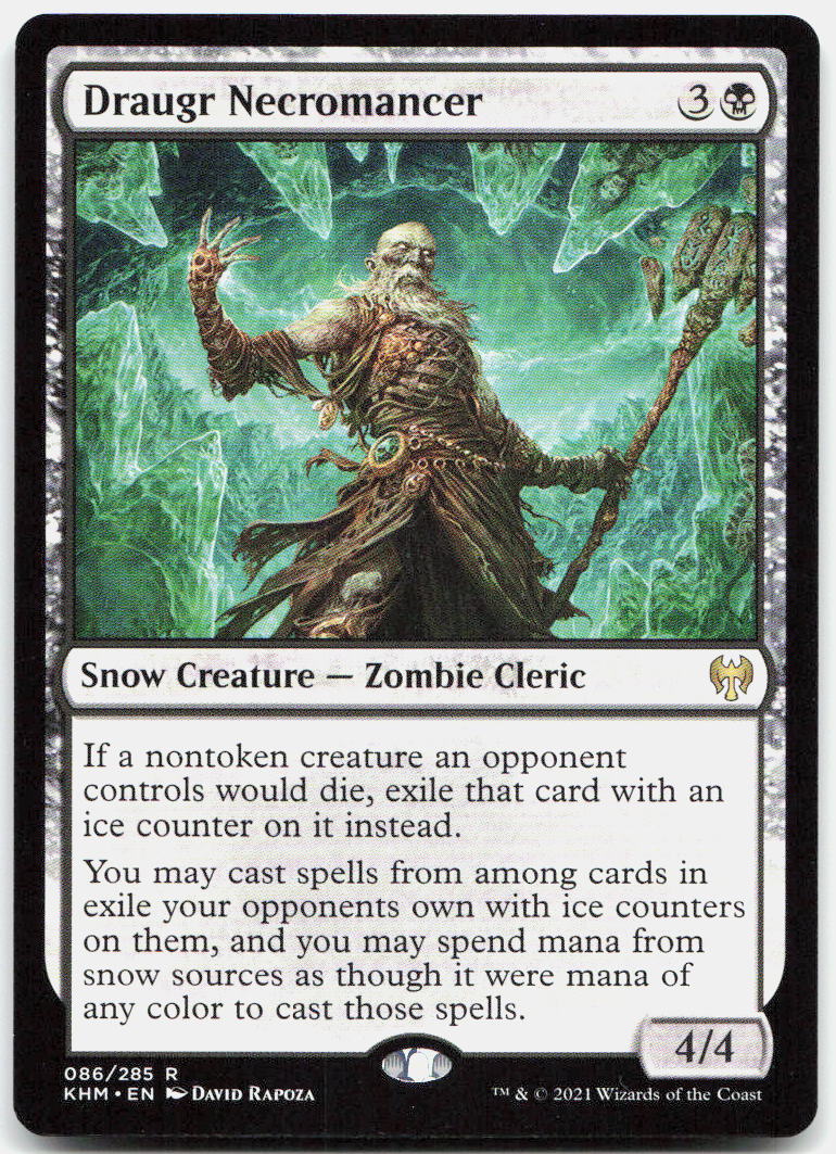 Draugr Necromancer NM R Kaldheim 86