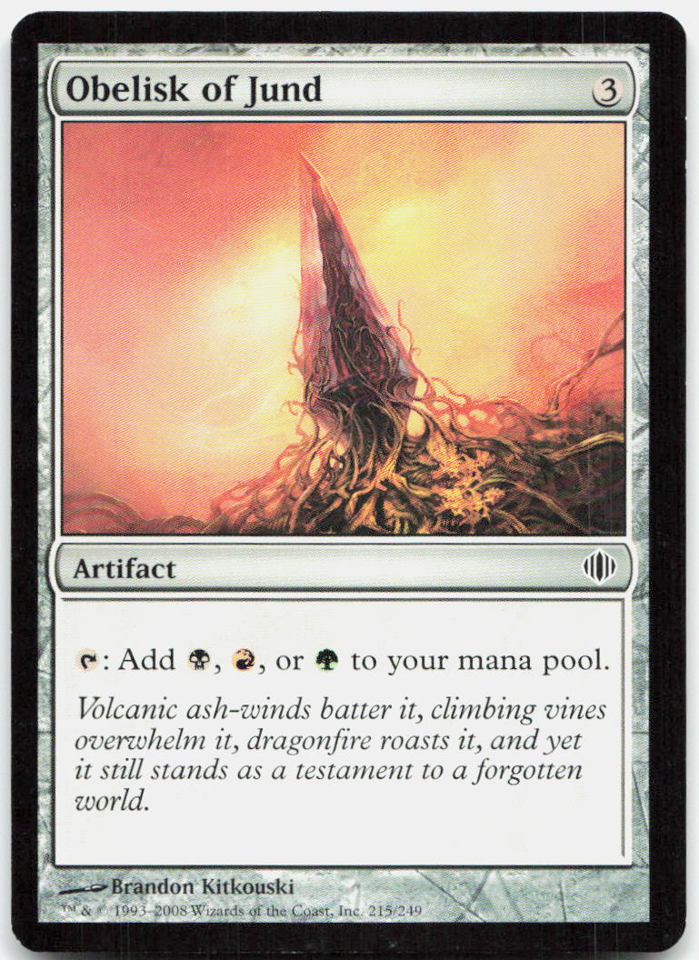 Obelisk of Jund NM C Shards of Alara 215