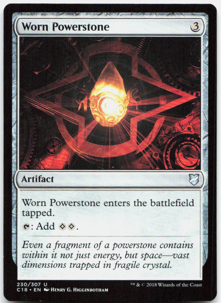 Worn Powerstone NM U Commander 2018 230