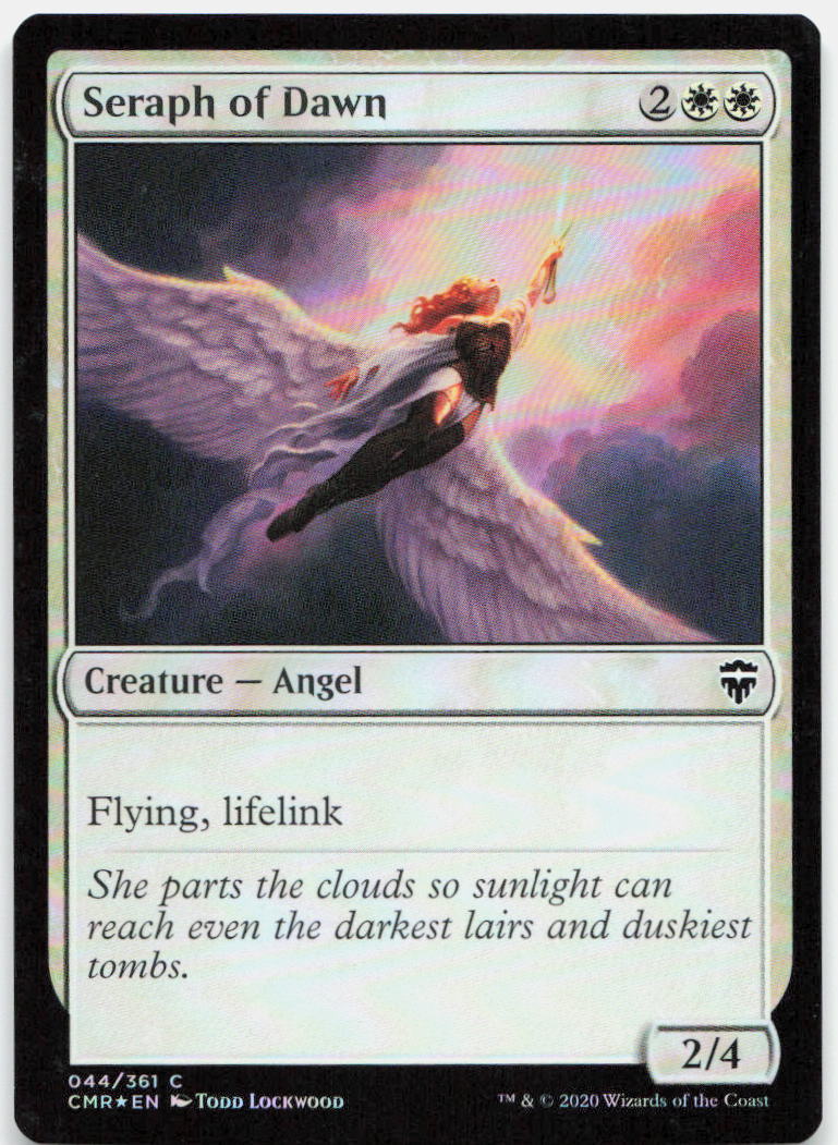 Seraph of Dawn NM Foil C Commander Legends 44