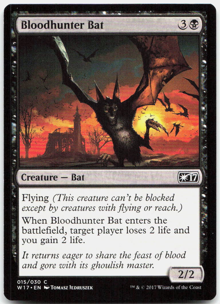 Bloodhunter Bat NM C Welcome Deck 2017 15