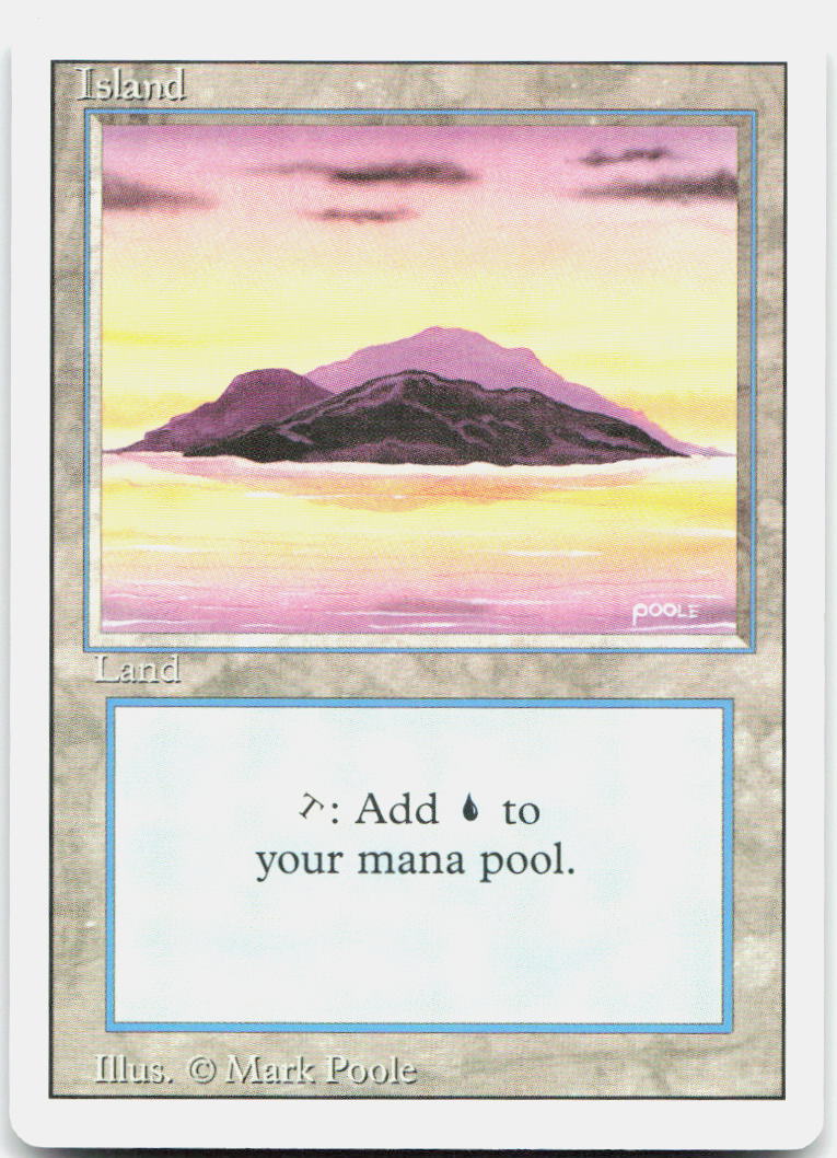 Island (C) NM L Revised Edition 289
