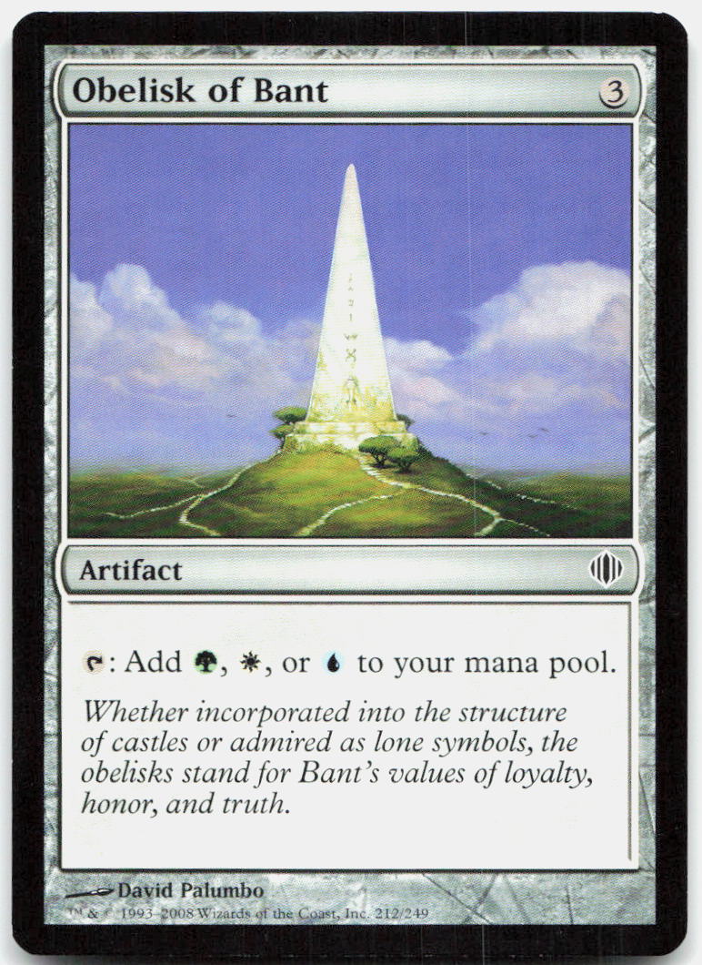 Obelisk of Bant NM C Shards of Alara 212