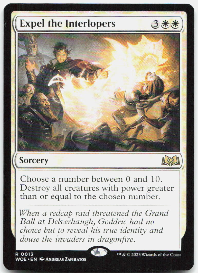 Expel the Interlopers NM R Wilds of Eldraine 13
