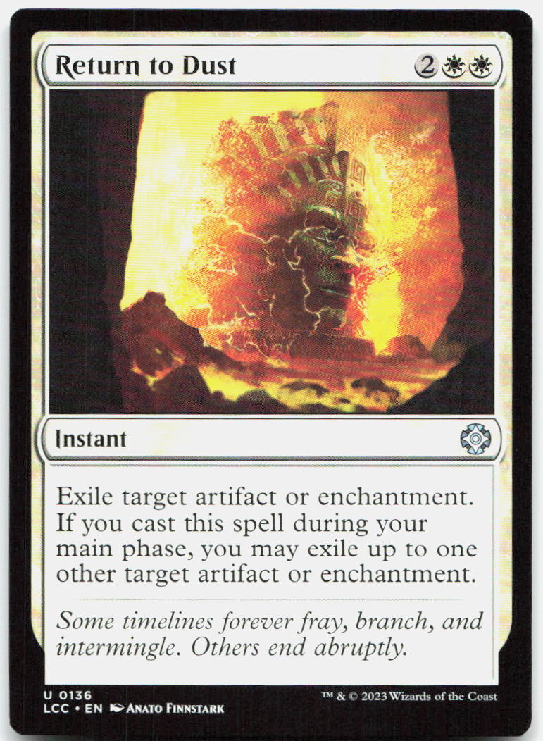 Return to Dust NM U Commander: The Lost Caverns of Ixalan 136