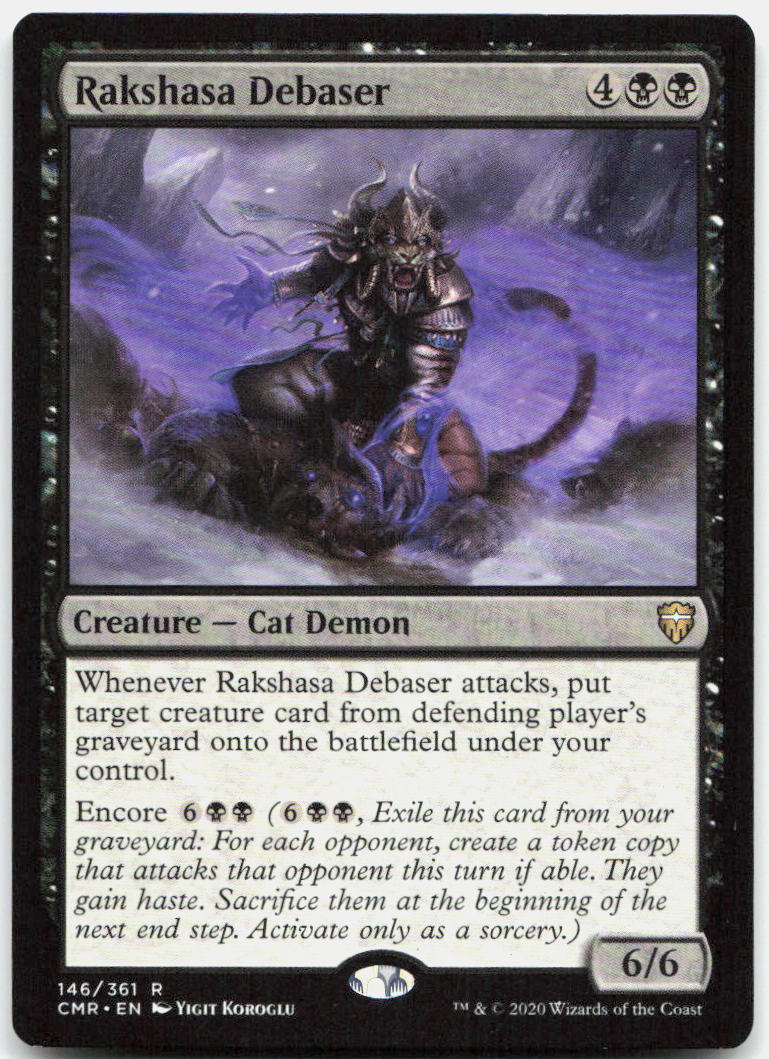 Rakshasa Debaser NM R Commander Legends 146