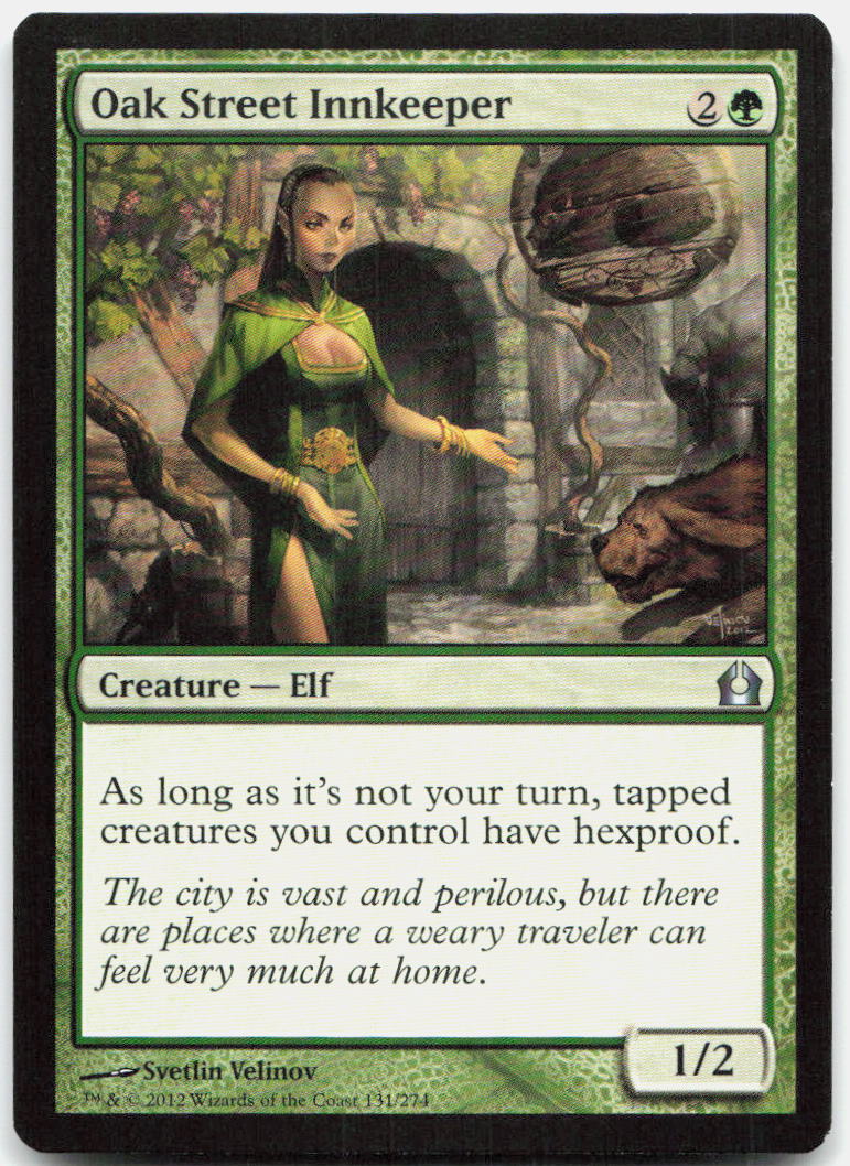 Oak Street Innkeeper NM U Return to Ravnica 131