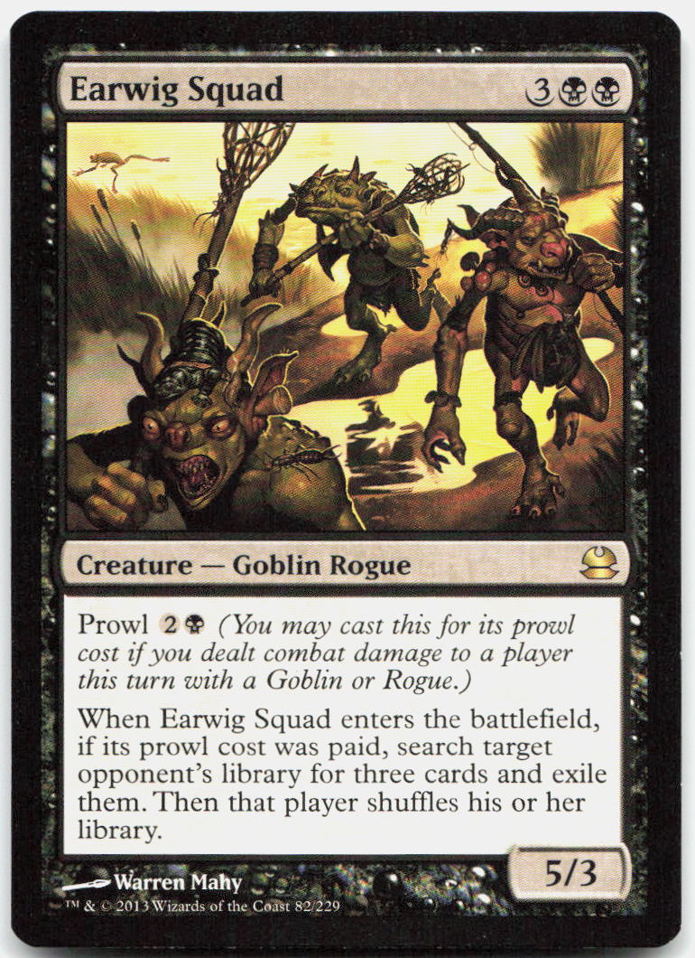 Earwig Squad NM R Modern Masters 82