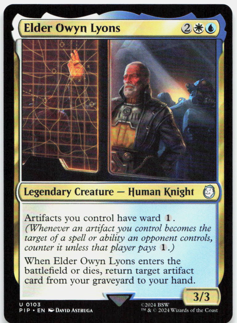 Elder Owyn Lyons NM U Universes Beyond: Fallout 103