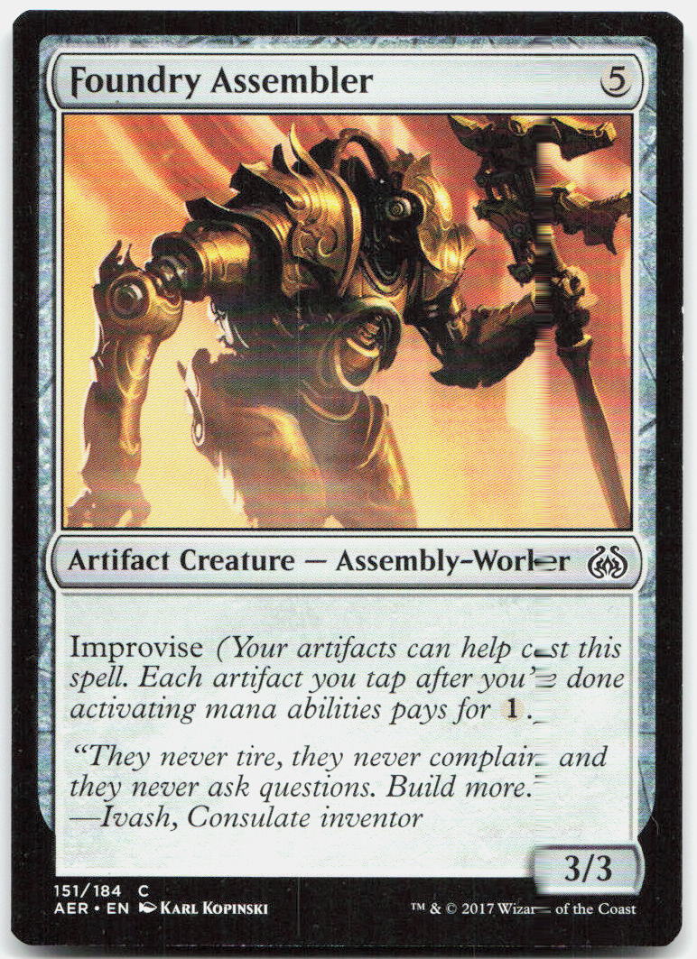 Foundry Assembler NM C Aether Revolt 151