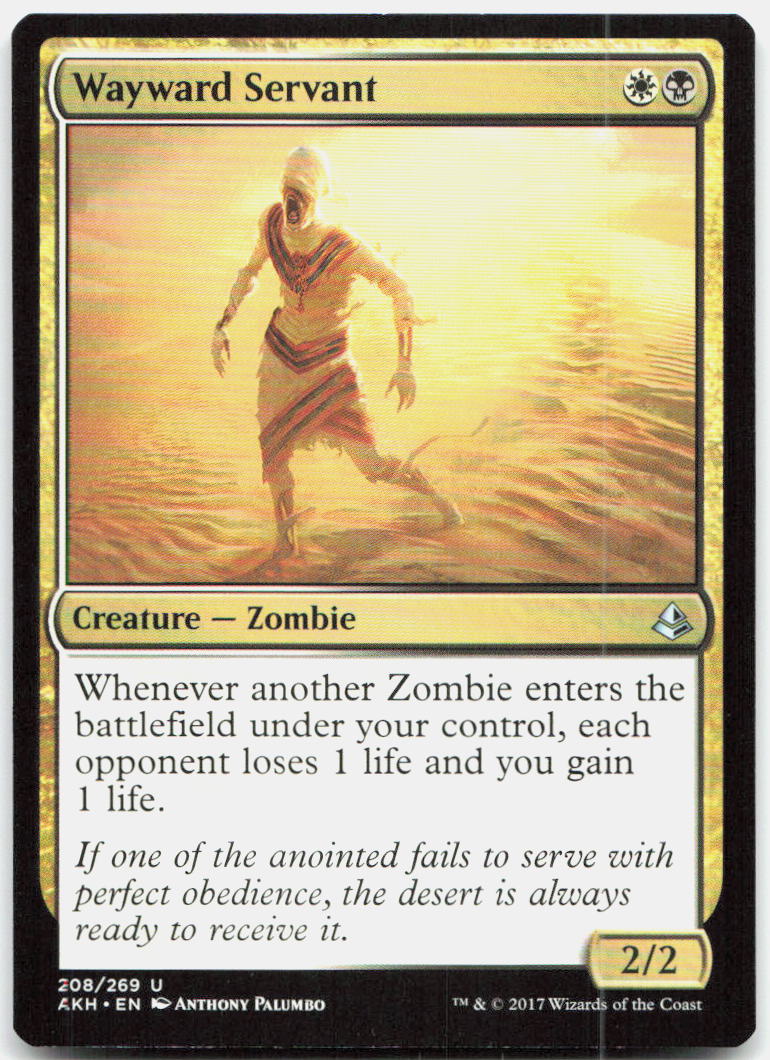 Wayward Servant NM U Amonkhet 208