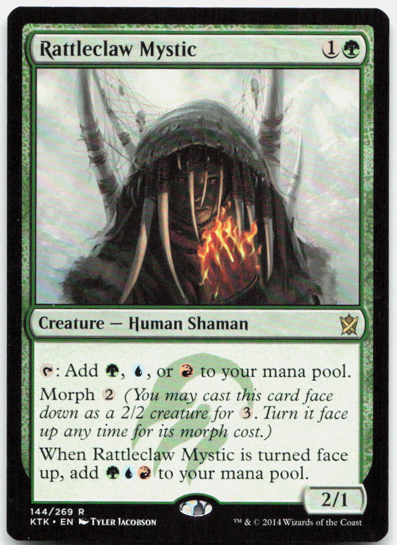 Rattleclaw Mystic NM R Khans of Tarkir 144