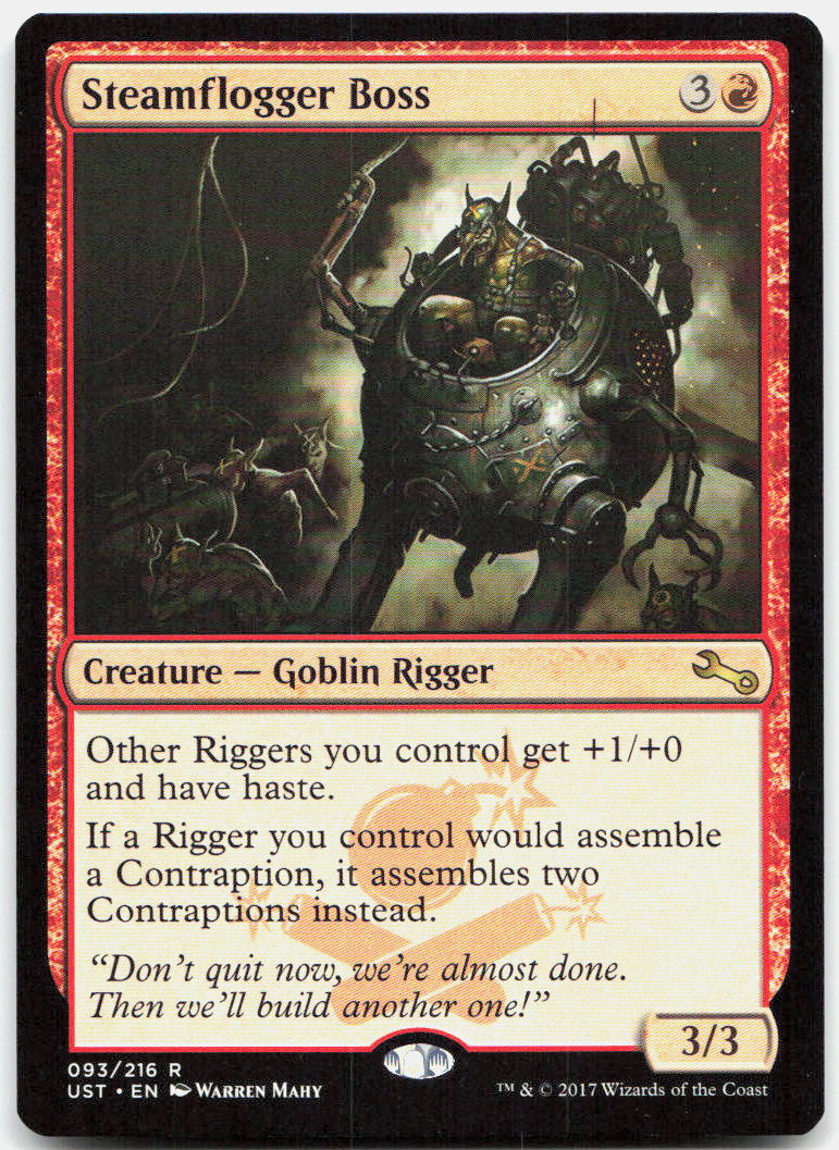 Steamflogger Boss NM R Unstable 93