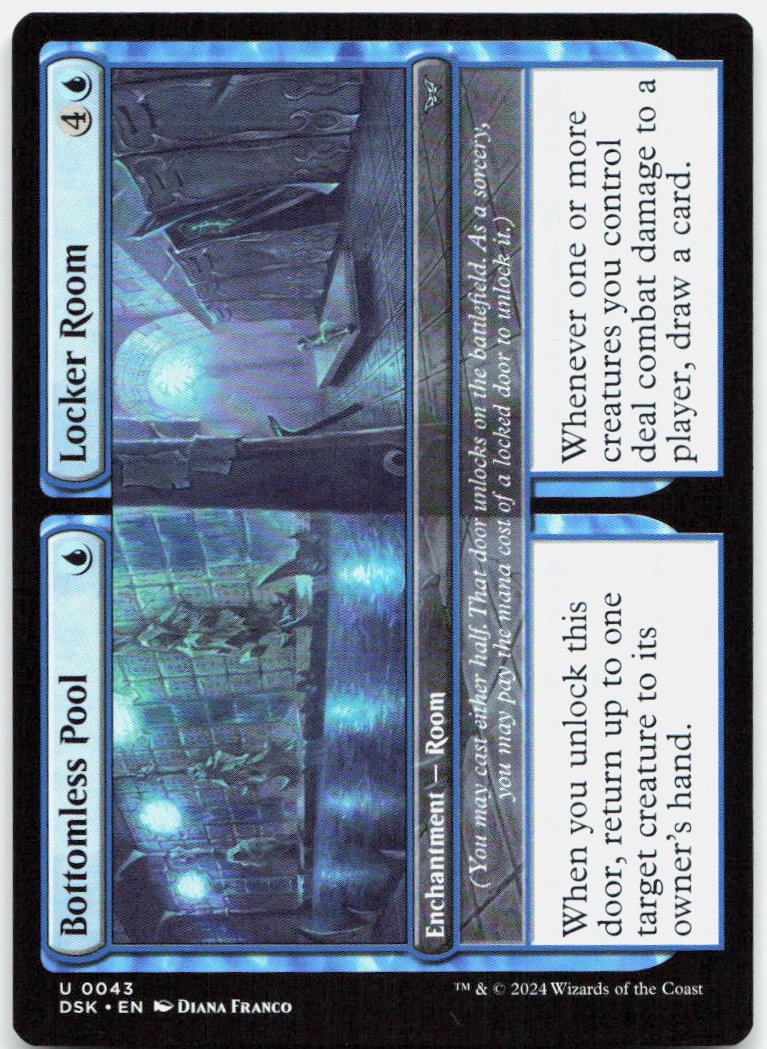 Bottomless Pool // Locker Room NM U Duskmourn: House of Horror 43
