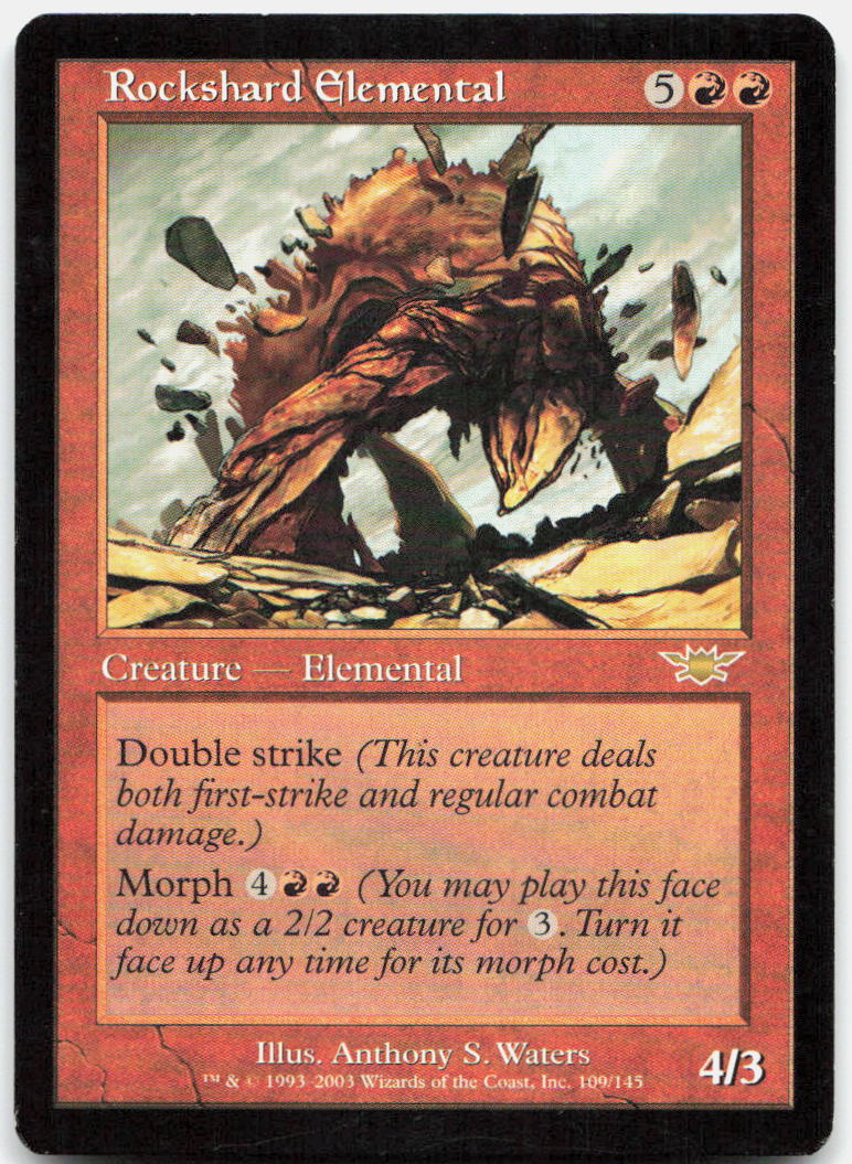 Rockshard Elemental NM R Legions 109