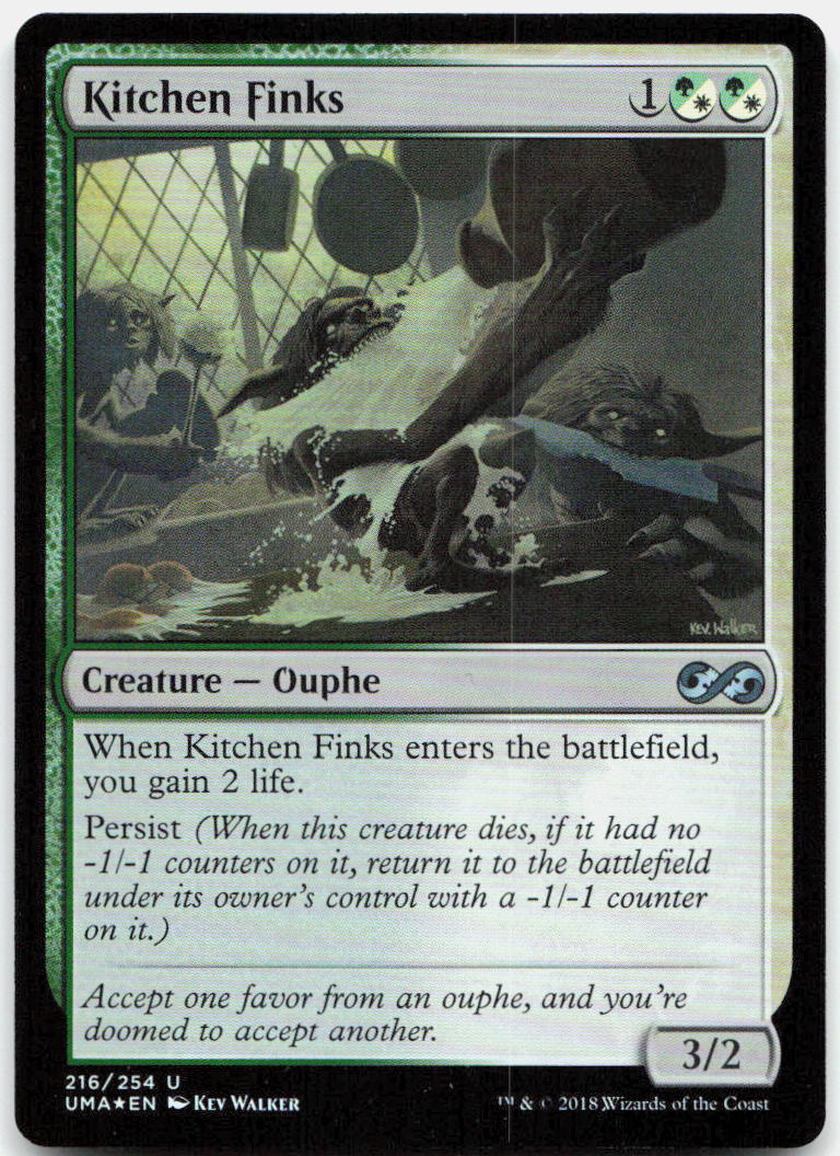 Kitchen Finks NM Foil U Ultimate Masters 216