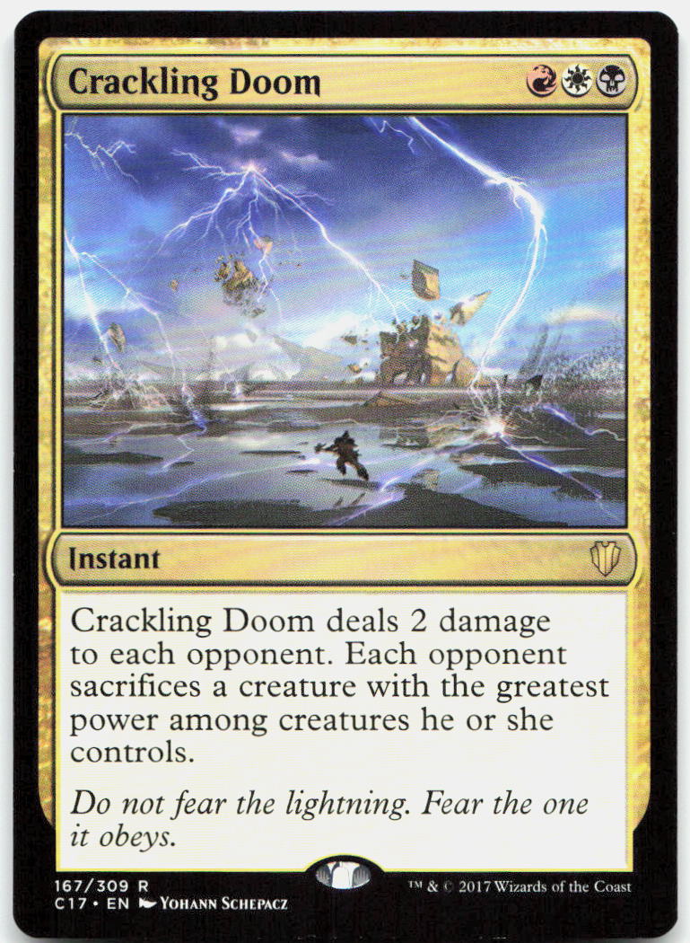 Crackling Doom NM R Commander 2017 167