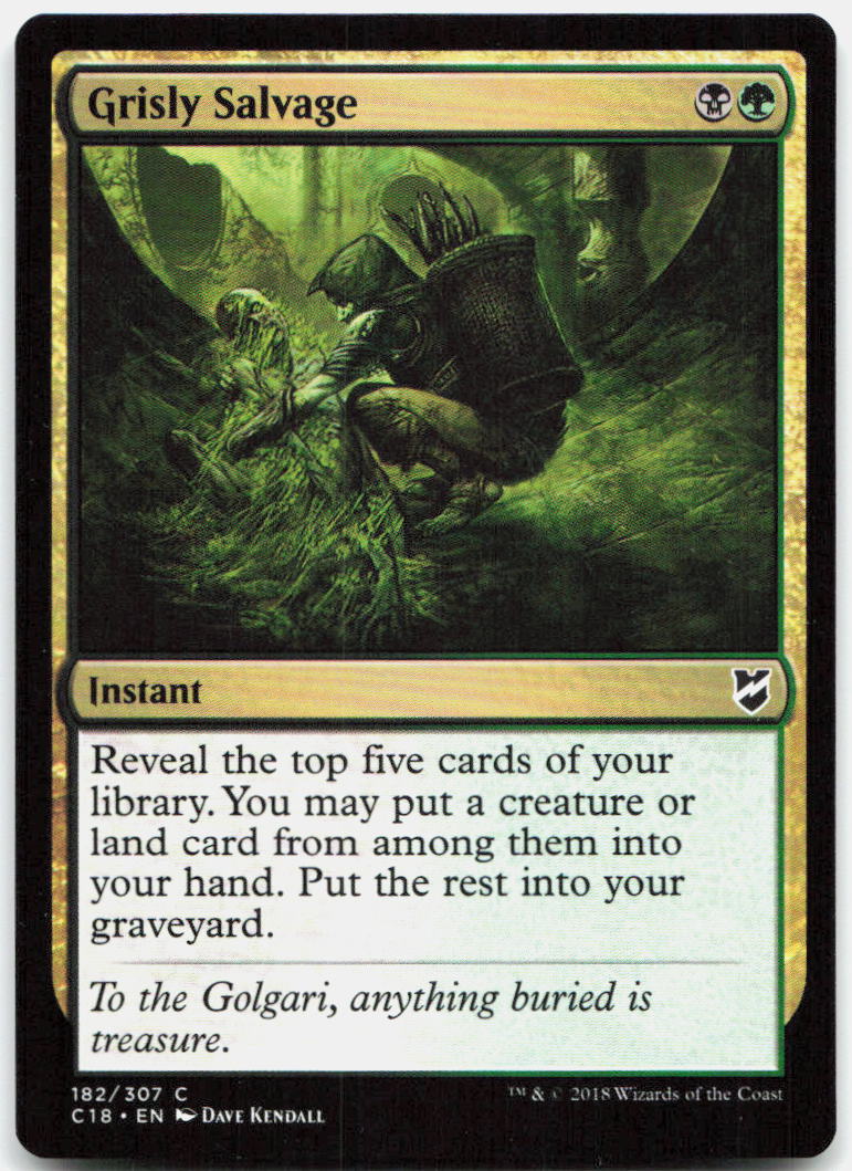 Grisly Salvage NM C Commander 2018 182