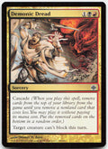 Demonic Dread NM C Alara Reborn 38