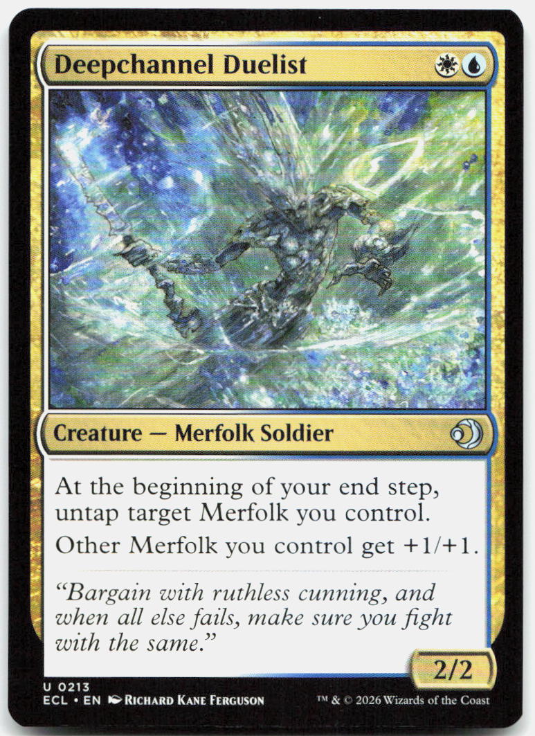 Deepchannel Duelist NM U Lorwyn Eclipsed 213