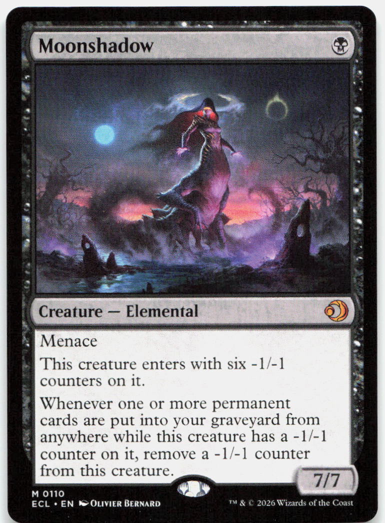 Moonshadow NM M Lorwyn Eclipsed 110