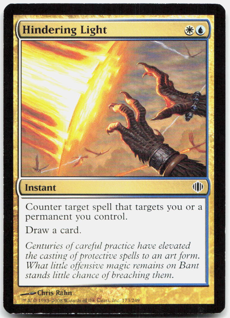 Hindering Light NM C Shards of Alara 173