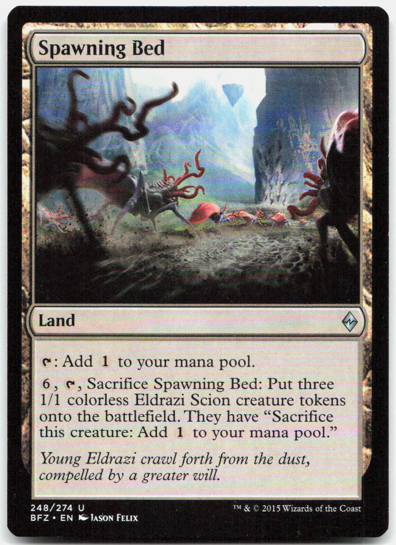Spawning Bed NM U Battle for Zendikar 248