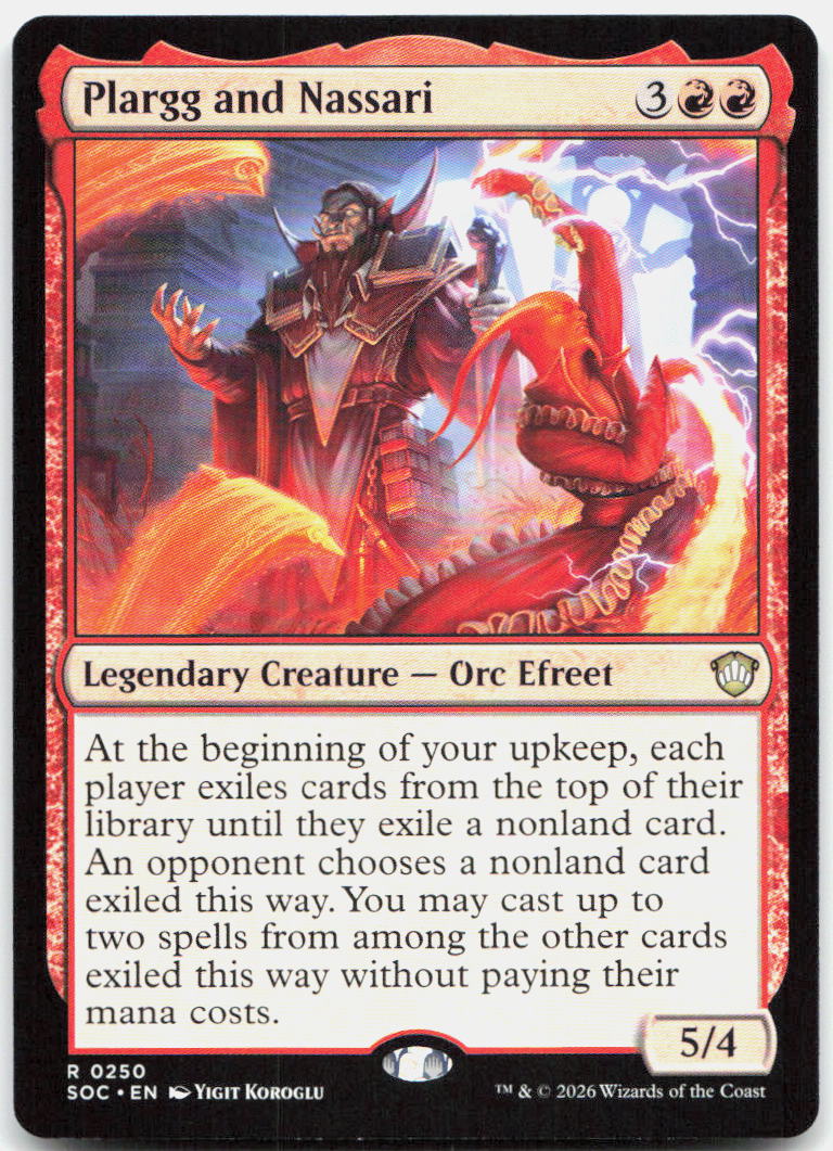 Plargg and Nassari NM R Commander: Secrets of Strixhaven 250