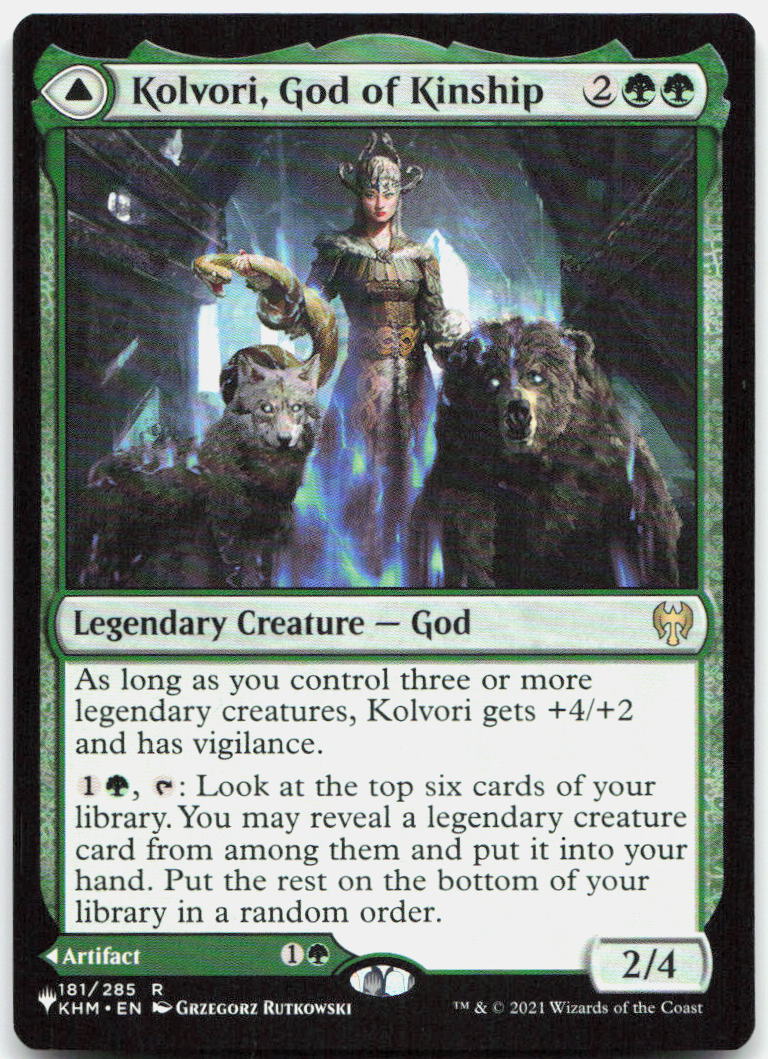 Kolvori, God of Kinship NM R Kaldheim 181