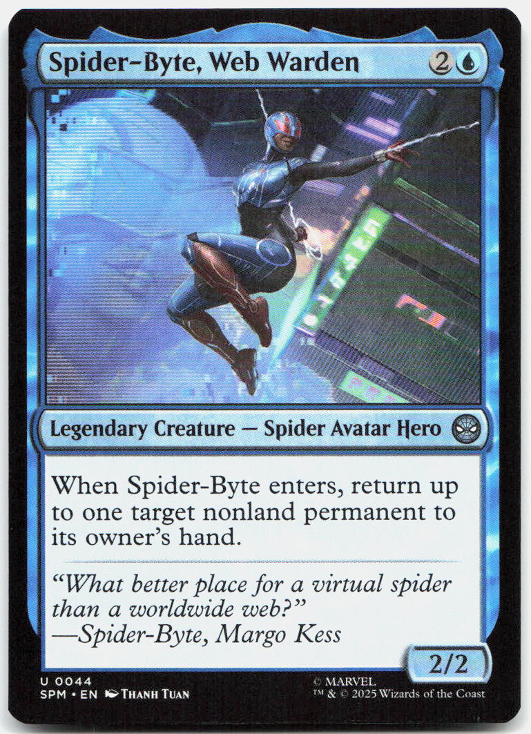 Spider-Byte, Web Warden NM U Marvel's Spider-Man 44