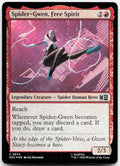 Spider-Gwen, Free Spirit NM Foil C Commander: Marvel Super Heroes 874