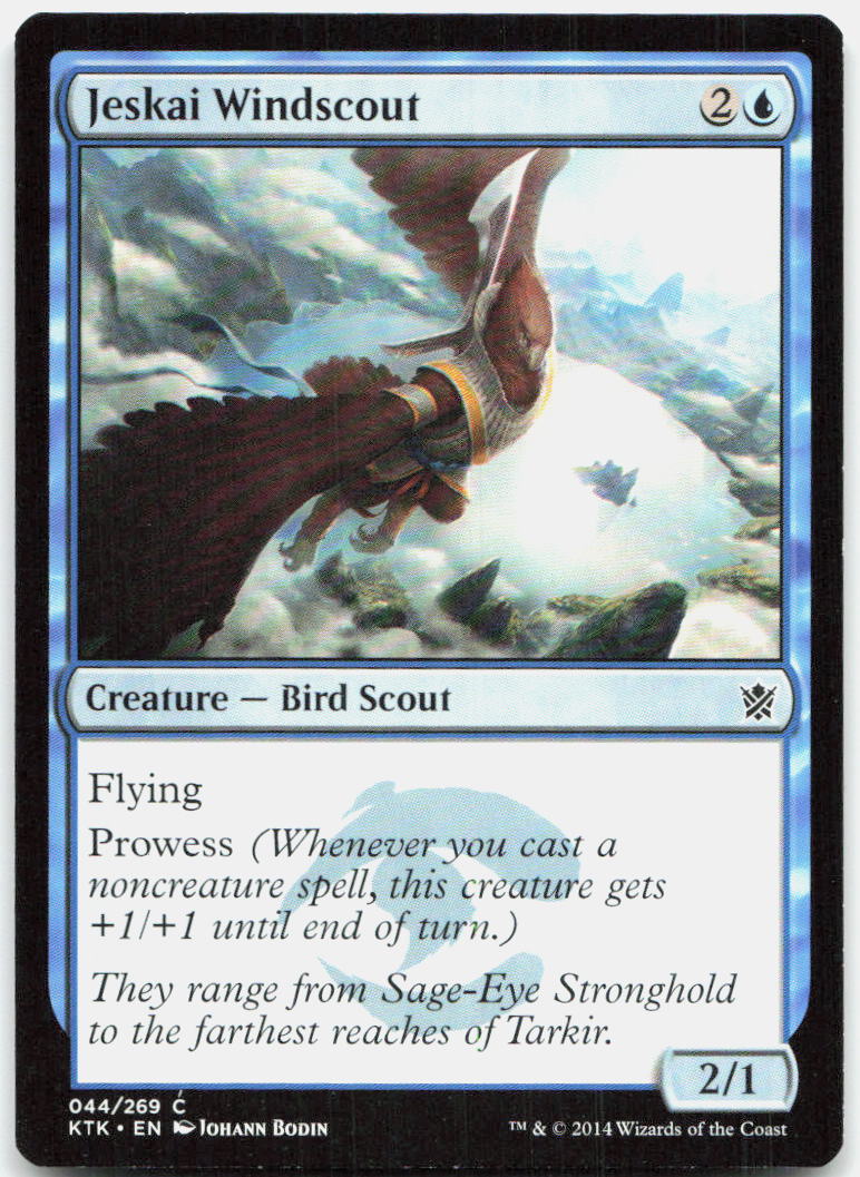 Jeskai Windscout NM C Khans of Tarkir 44