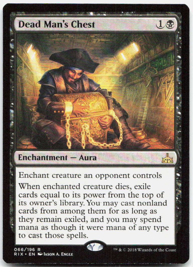 Dead Man's Chest NM R Rivals of Ixalan 66