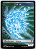 Fractal (0004) // Spirit (0010) Double-Sided Token NM T Secrets of Strixhaven 4 // 10