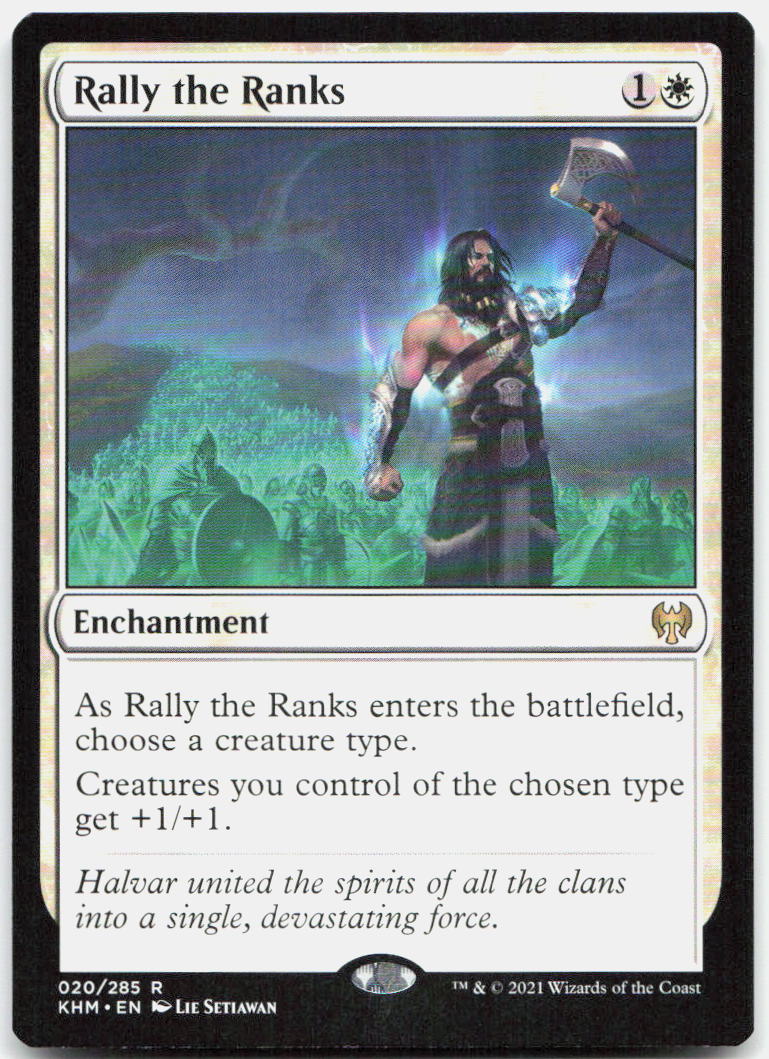 Rally the Ranks NM R Kaldheim 20