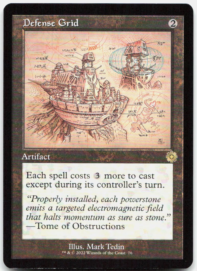 Defense Grid NM R The Brothers' War: Retro Frame Artifacts 13