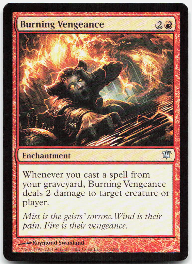 Burning Vengeance NM U Innistrad 133