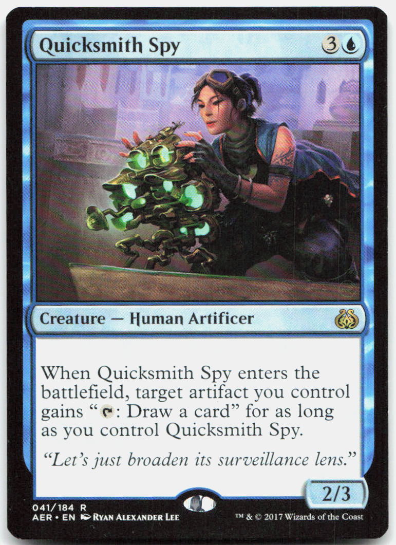 Quicksmith Spy NM R Aether Revolt 41
